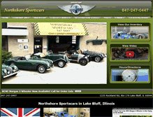 Tablet Screenshot of northshoresportscars.com